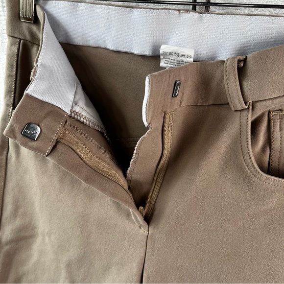 HR Farm Chron Light Equestrian Womens 28 Silicone Knee Patch Breeches Tan Pants - Picture 7 of 15